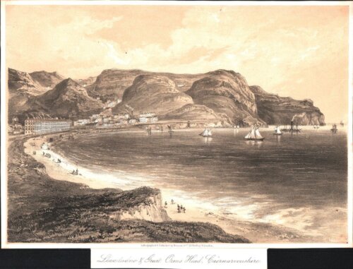 Llandudno and Great Ormes Head, Caernarvonshire.