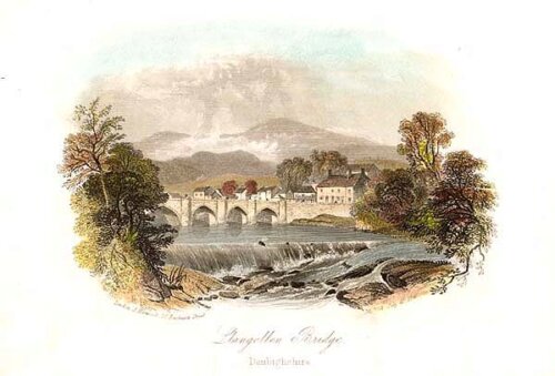 Llangollen Bridge Denbighshire
