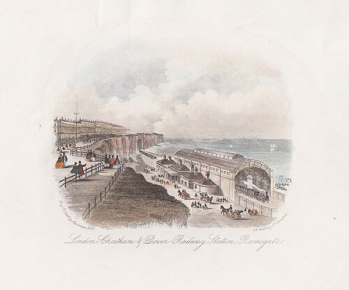 London Chatham & Dover Railway Station Ramsgate