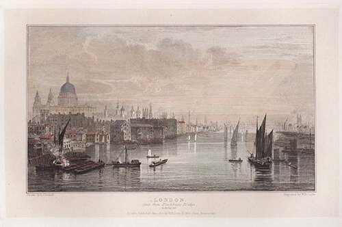 London  Seen from Blackfriars Bridge