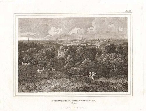 London from Greenwich Park