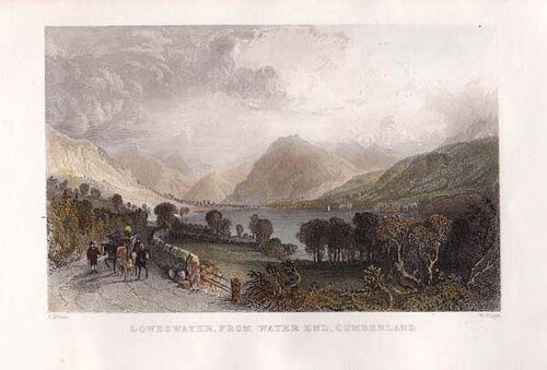 Loweswater from Water End Cumberland  