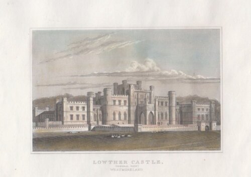 Lowther Castle (General View) Westmorland.