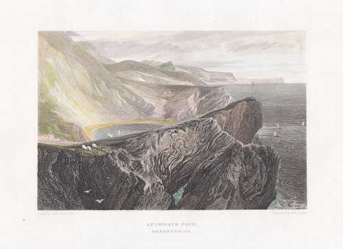 Lulworth Cove, Dorsetshire.
