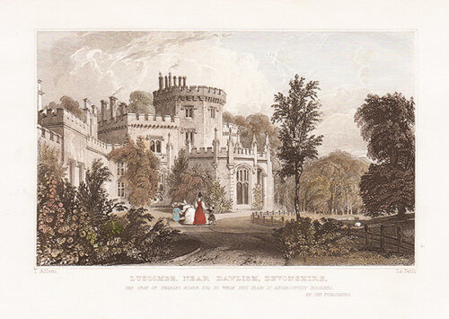 Luscombe near Dawlish Devonshire The Seat of Charles Hoare Esq 