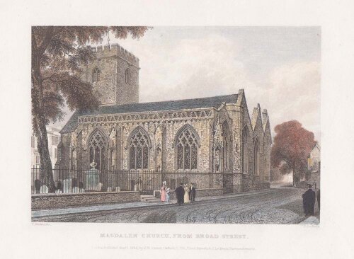 Magdalen Church, from Broad Street.