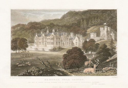 Mamhead near Exeter The Seat of Robert William Newman Esq 