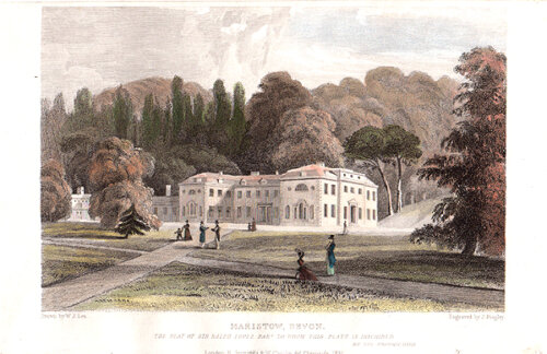 Maristow Devon  The Seat of Sir Ralph Lopez Bart 