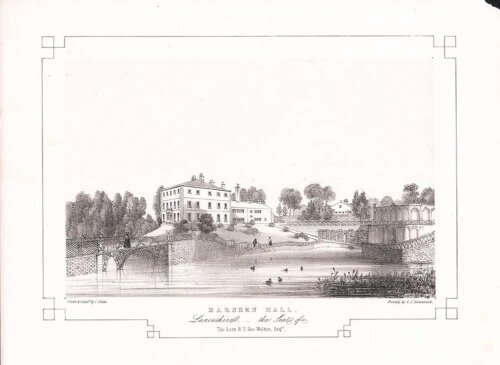 Marsden Hall the Seat of the Late RT Roe Walton