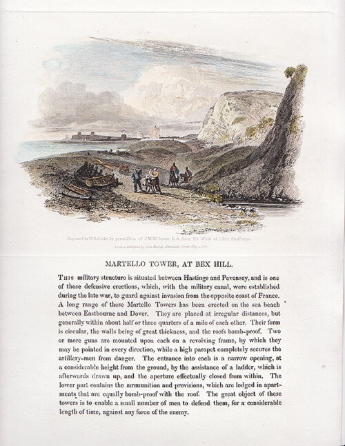 Martello Tower at Bex Hill 
