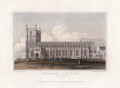 Melford Church South View