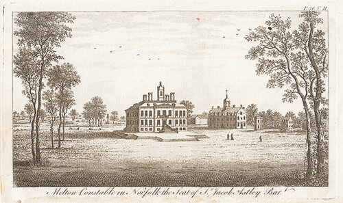 Melton Constable in Norfolk the Seat of Sir Jacob Astley Bart 