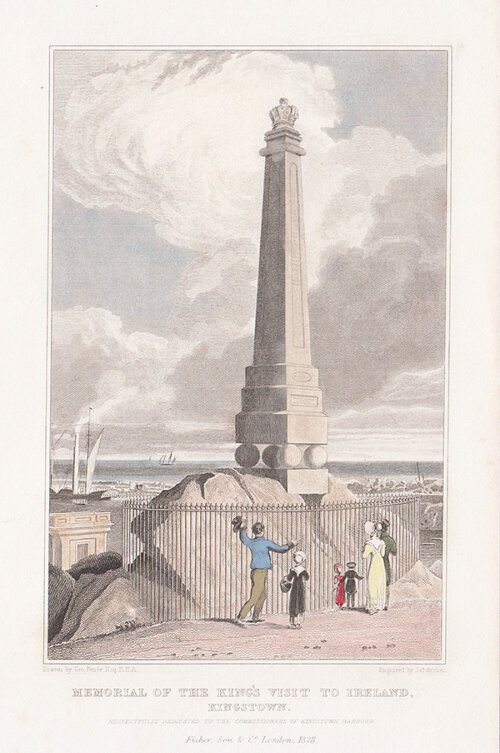 Memorial of the King's Visit to Ireland Kingstown 