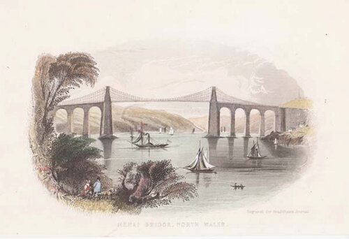 Menai Bridge North Wales 