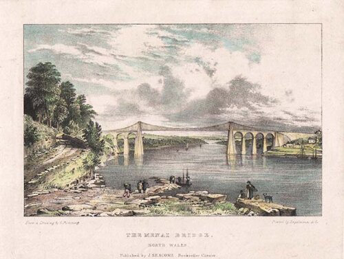 The Menai Bridge North Wales 