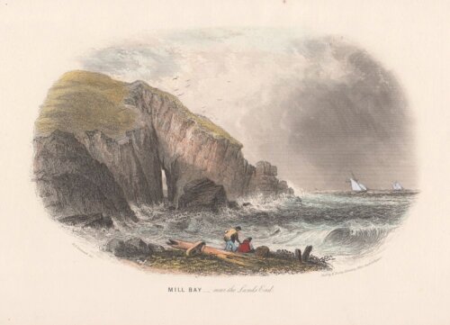 Mill Bay, near the Land's End.  (antique print)