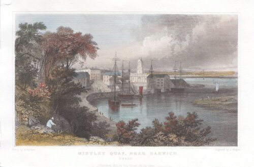 Mistley Quay, near Harwich, Essex.