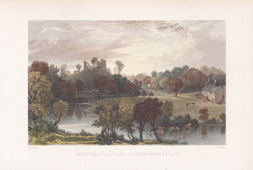 Mitford Castle Northumberland