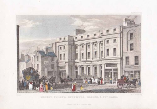 Market Street, Cunliffes, Brooks and Co's Bank.