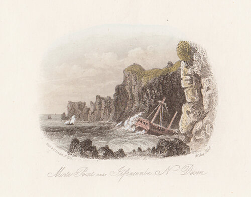 Morte Point near Ilfracombe N Devon