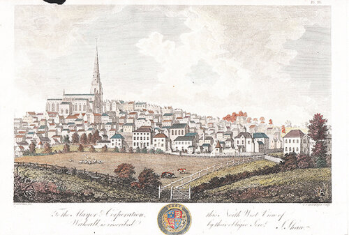 North West view of Walsall 