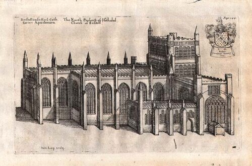 The North Prospect of ye Cathedral Church of Bristol