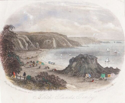 North Sands Tenby.