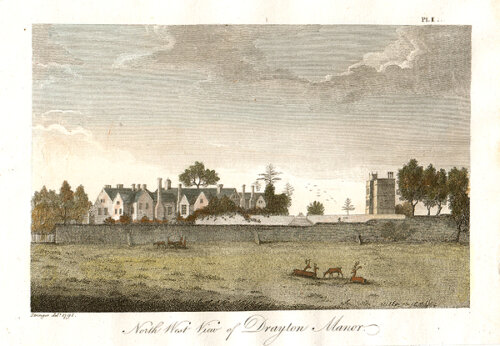 North West View of Drayton Manor