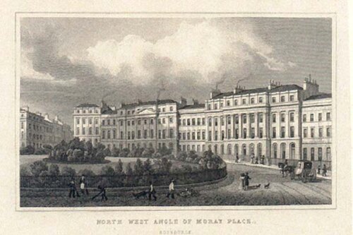 North West Angle of Moray Place Edinburgh