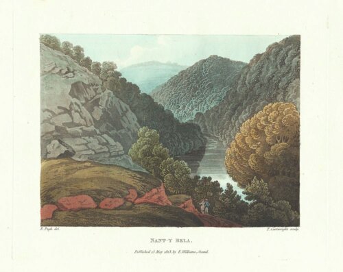 Nant - y - Bela.  (antique print)
