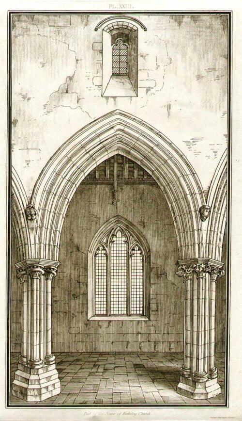 Part of the Nave of Berkeley Church