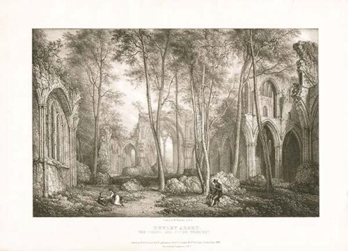 Netley Abbey - The Chapel and South Transept