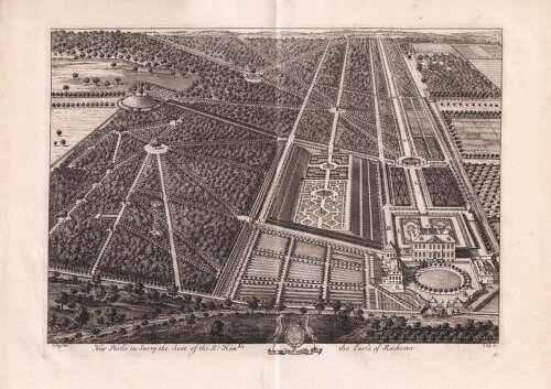 New Parke in Surry the Seat of the Rt. Honble. the Earle of Rochester.