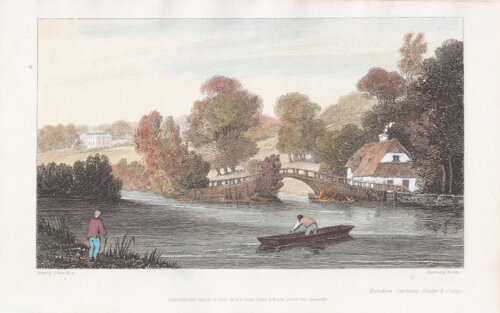 Nuneham Courtney Bridge and Cottage.