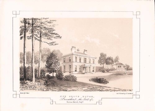 Nut Grove House the Seat of Thomas Nuttall Esq 
