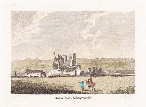 Ogmore Castle Glamorganshire 