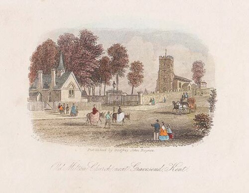 Old Milton Church next Gravesend Kent