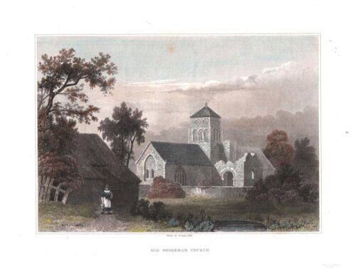 Old Shoreham Church.