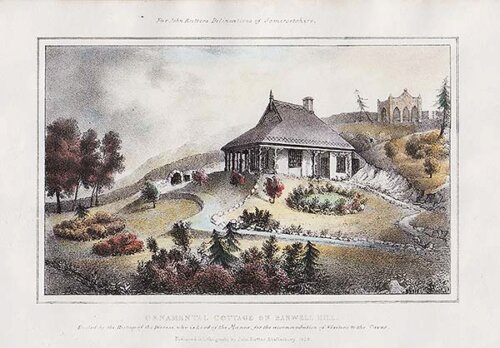 Ornamental Cottage on Banwell Hill  