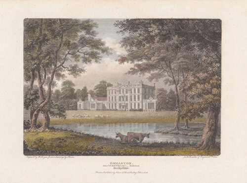 Osmaston Seat of Sir Robert Wilson Bart - North Front 