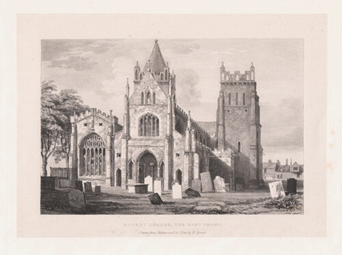 Ottery Church the West Front