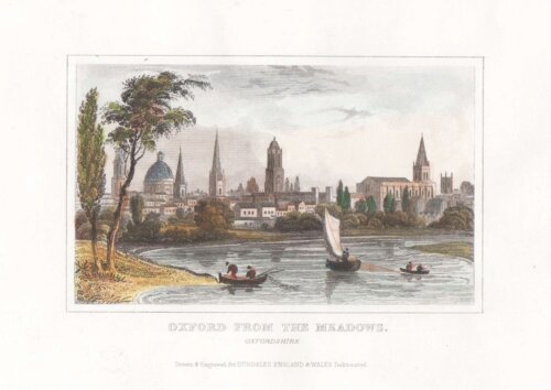 Oxford from the Meadows.