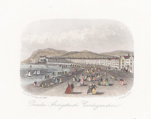 Parade Aberystwyth Cardiganshire