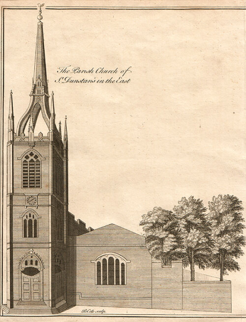 The Parish Church of St Dunstan's in the East