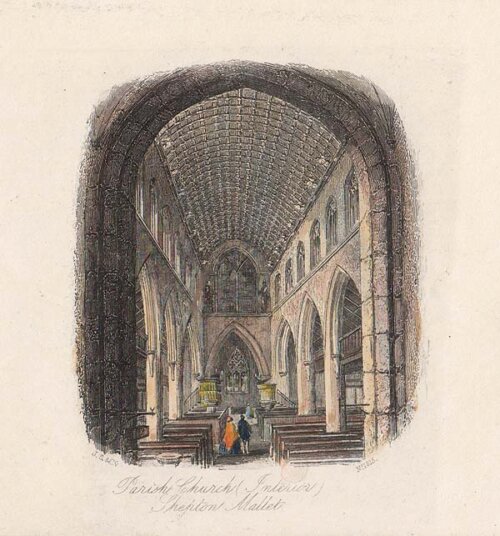 Parish Church Interior Shepton Mallet