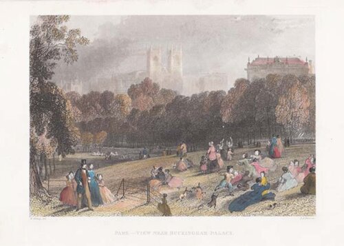 Park - View near Buckingham Palace 