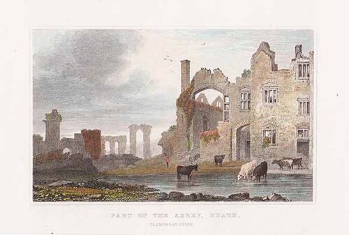 Part of the Abbey Neath Glamorganshire