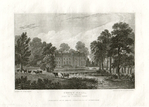 Perry Hall from the Lodge Gate  Seat of I Gough  Esq 