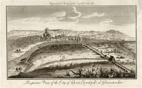 Perspective View of the City of Gloucester