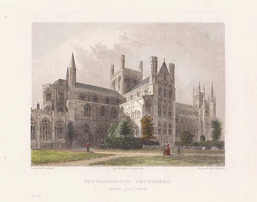 Peterborough Cathedral - North East View